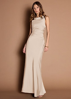 Vestido Crema Largo Evadne image5