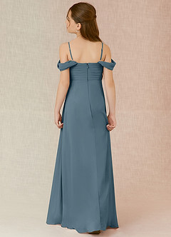 Azazie Kaitlynn Junior Twilight A-Line Off the Shoulder Chiffon Dress image2