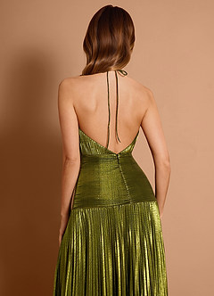 Cailin Aceituna Vestido largo image7