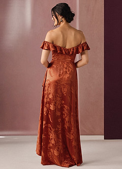 Isabella Rust Maxi Dress image6