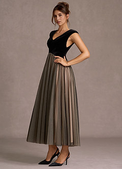 Maxi jurk Mirelda Zwart image3