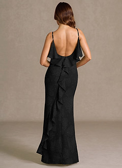 Kalinda Black Maxi Dress image3