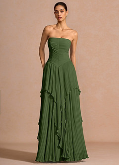 Robe Longue Olive Kerensa image4
