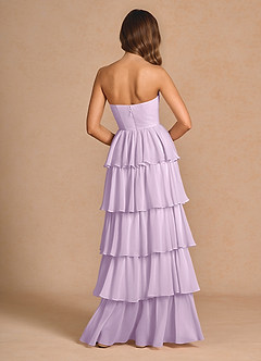 Vestido Lila Esmerilada Largo Kalista image2
