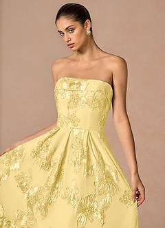 Robe Longue Sorbet Au Citron Evangeline image6