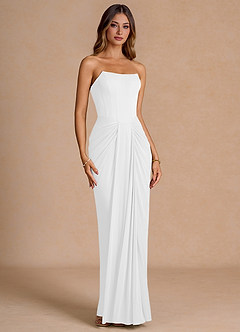 Robe Longue Blanc Anais image4
