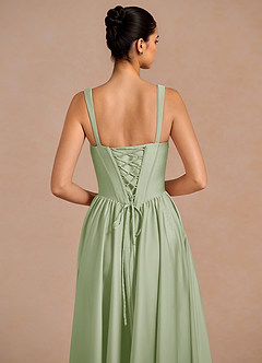 Lucretia Light Green Maxi Dress image7