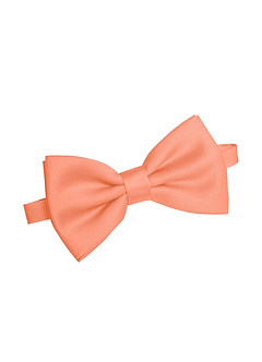 front Matching Matte Satin Pre-Tied Bow Tie & Suspenders Set