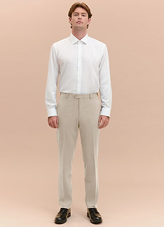 front William Crema Pantaloni eleganti