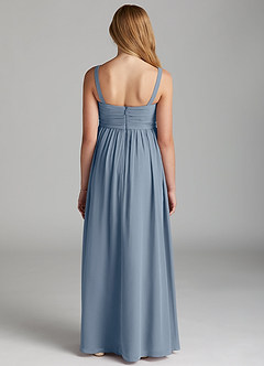 Azazie Chanel Junior Twilight A-Line Sweetheart Neckline Chiffon Dress image4