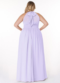 Azazie Iman Bridesmaid Dresses A-Line A-Line Ruched Chiffon Floor-Length Dress image9