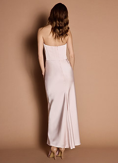 Vestido Rosa Empolvado Largo Debby image3
