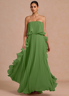 Hanalei Herb Green Maxi Dress image4