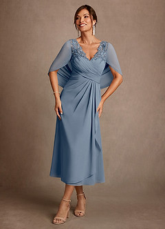 Azazie Forums Vestidos para mãe da noiva Vestido Crepúsculo de Renda de Linha A image1