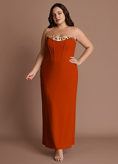 Liliah Paprika Maxi Dress image7