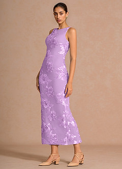 Fionna Frosted Lilac Maxi Dress image4