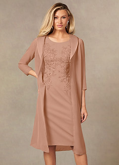 front Azazie Miriam Chiffon Wrap