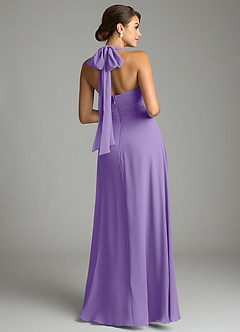 Azazie Tamira Suknie dla druhen Linia A Pofałdowany Szyfon Do ziemi Sukienka image8