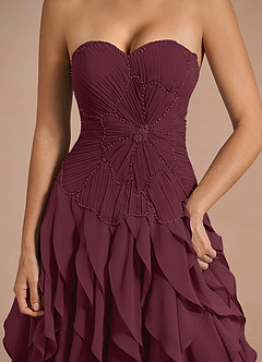 Ryselle Wine Maxi Dress image2
