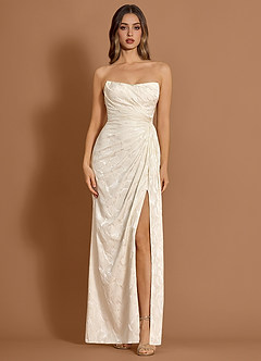 Vestido Blanco Francés Largo Caelia image6