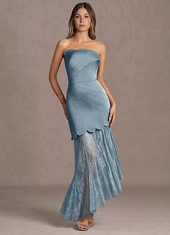 Margaret Powder Blue Maxi Dress image4