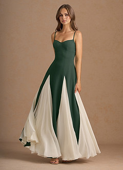 Vestido Eucalipto Largo Jessenia image3