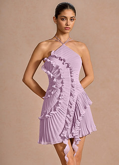 Hatsu Frosted Lilac Mini Dress image5