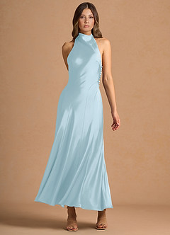 Vestido Azul Cielo Largo Diantha image3