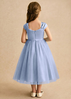 Azazie Yosemite Robe Demoiselle D'honneur Fillette Robe Princesse en Tulle Encolure en Forme de Cœur Eis image2