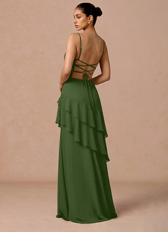 Celestia Olive Maxi Dress image2
