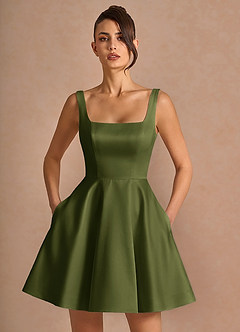Brynn Olive Mini Dress image5