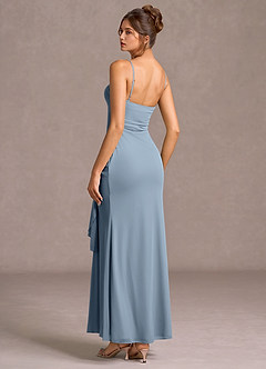 Maxi jurk Heloise Poederblauw image3