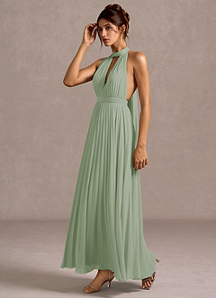 Ottilie Light Green Maxi Dress image5