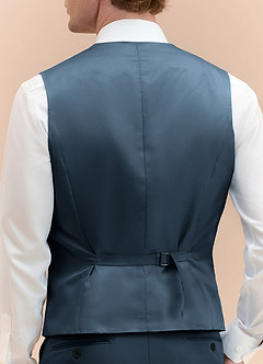 front James Blu Navy Gilet da abito