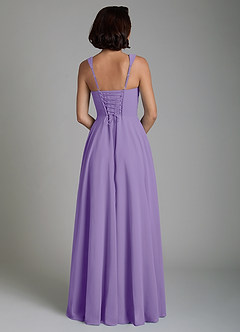 Azazie Azaria Bridesmaid Dresses Tahiti A-Line Corset Chiffon Dress image6