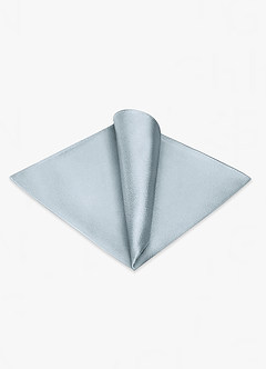 front Metallic Satin Pocket Square