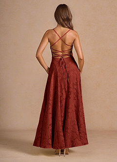 Marlo Terracotta Robe de bal image2