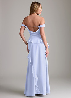 Azazie Sloane Bridesmaid Dresses Lavender A-Line Sweetheart Neckline Chiffon Dress image7
