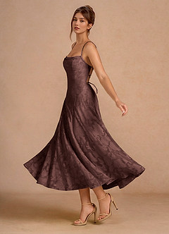 Vestido Moca Coco Largo Irelia