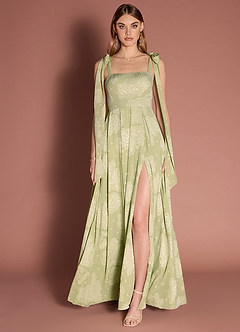 Anesa Celadon Bow Maxi Dress image4