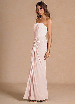 Abito Lungo Rosa Cipria Anais image5