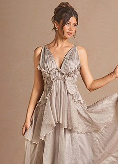 Thalina Dusty Sage Maxi Dress image6