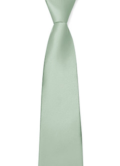 front Matte Satin Wide Tie