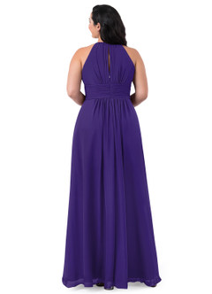 Azazie Bonnie Bridesmaid Dresses Regency A-Line Keyhole Ruched Chiffon Dress image28
