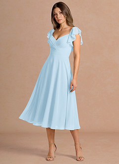 Vestido Azul Cielo Midi Leilani image3