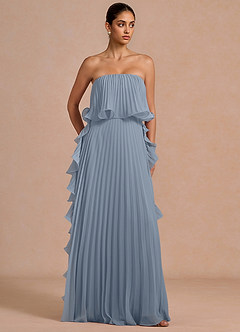 Abito Maxi Azzurro Polvere Hanalei image5
