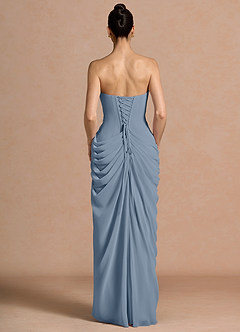 Kaavia Dusty Blue Maxi Dress image2