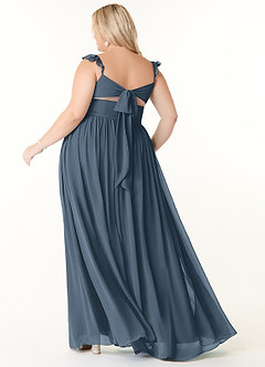 Azazie Metz Bridesmaid Dresses Neptune A-Line Sweetheart Ruched Chiffon Dress image8