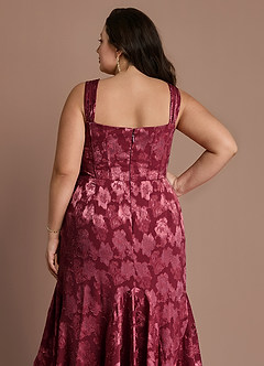 Saskia Wine Maxi Dress image9