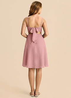 Azazie Shale Klä av A-Line i Chiffong Rosett image2